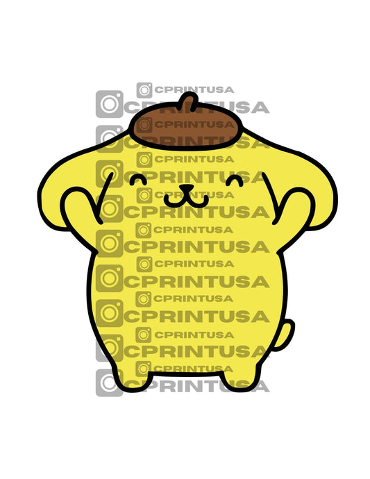 POMPOMPURIN CUT OUT - C Print USA