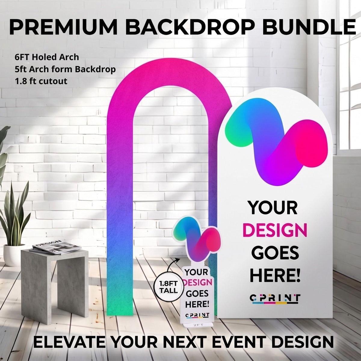 Premium Backdrop Bundle - C Print USA