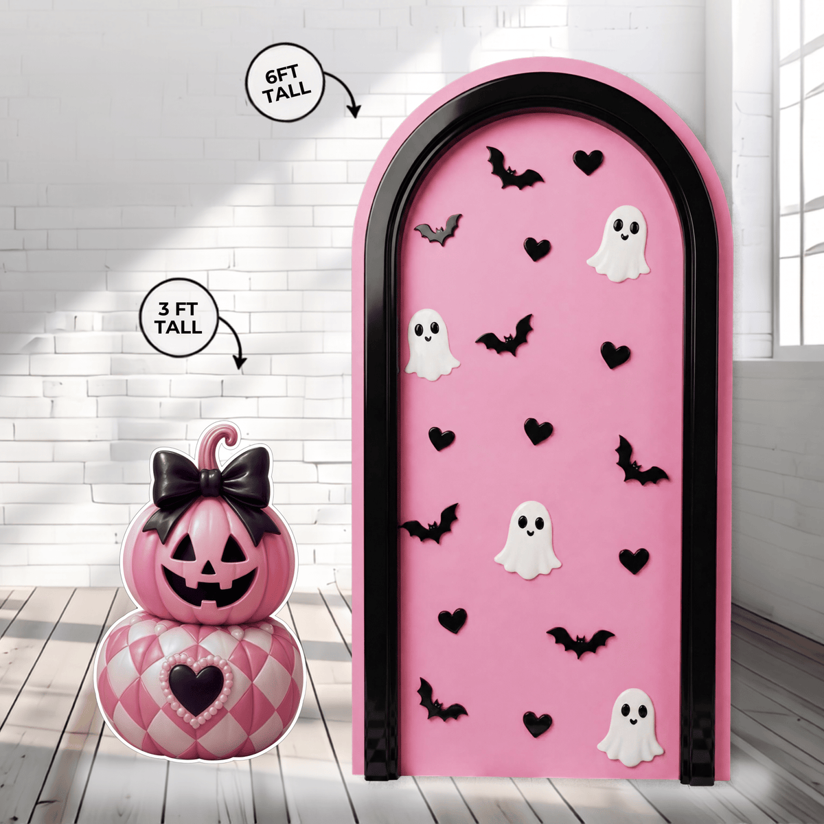 Premium Halloween Pink Backdrop Bundle - C Print USA