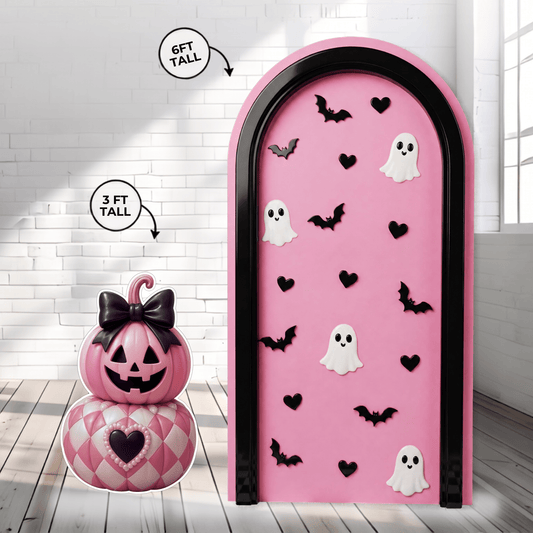 Premium Halloween Pink Backdrop Bundle - C Print USA