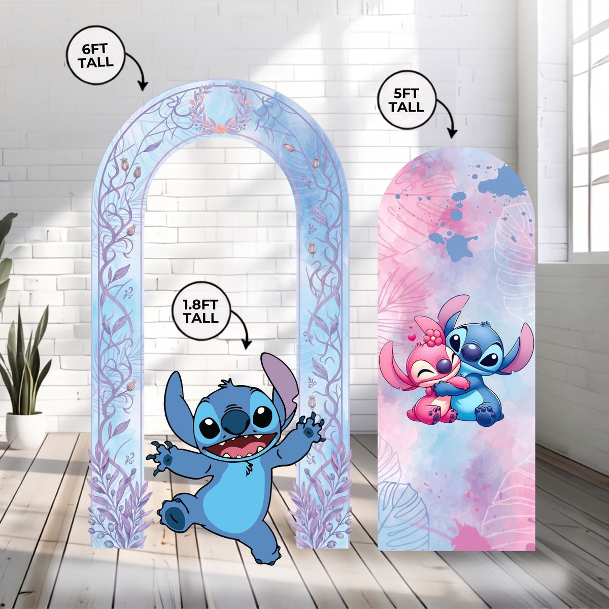 Premium Lilo and Stitch Backdrop Bundle - C Print USA