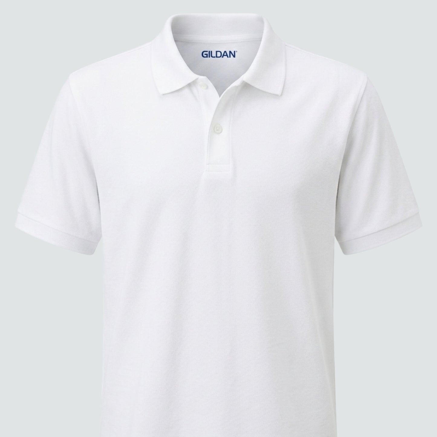 Gildan Softstyle Polo - White - embroidery
