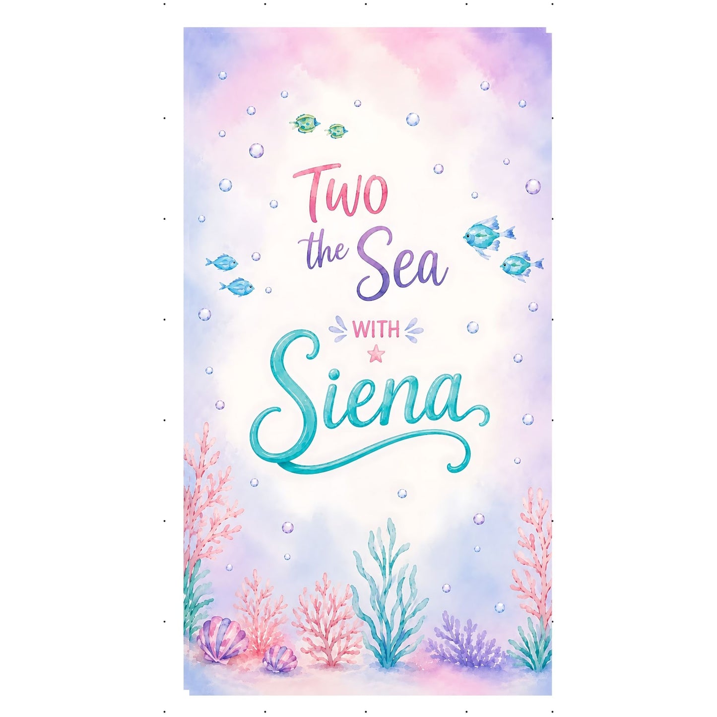 Watercolor Sea Creatures Clipart Bundle- 🚚 Free Shipping