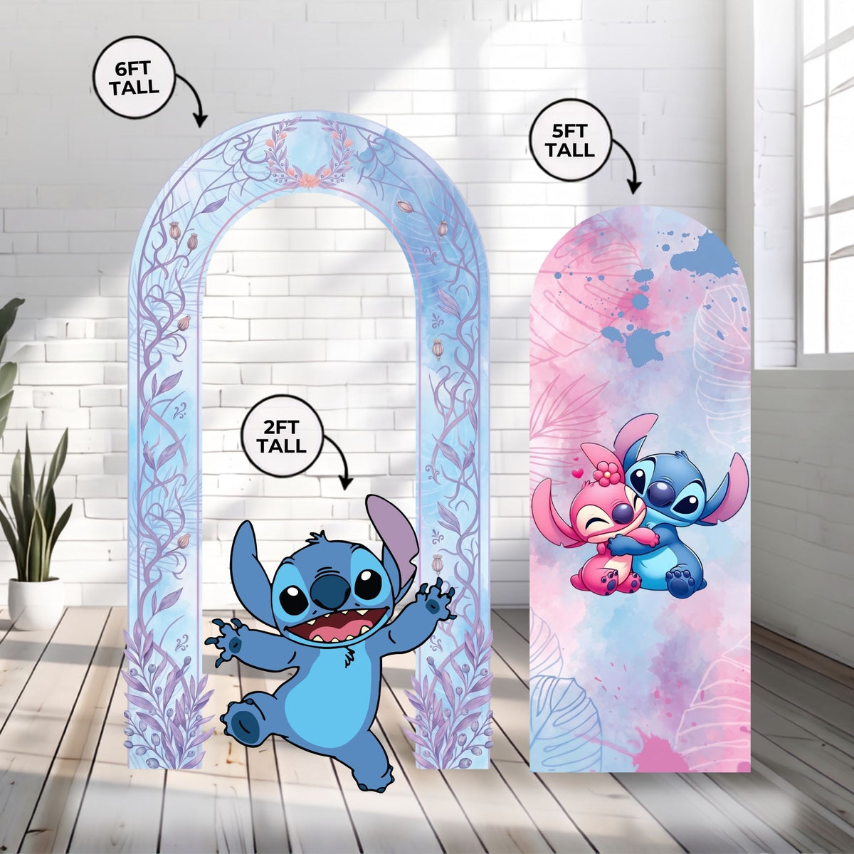 Premium Lilo and Stitch Backdrop Bundle