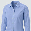 D&J women's perfect fit dress shirts - French Blue - embroidery
