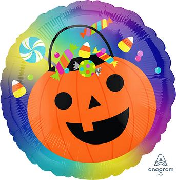 Pumpkin Bucket Halloween 17" - C Print USA