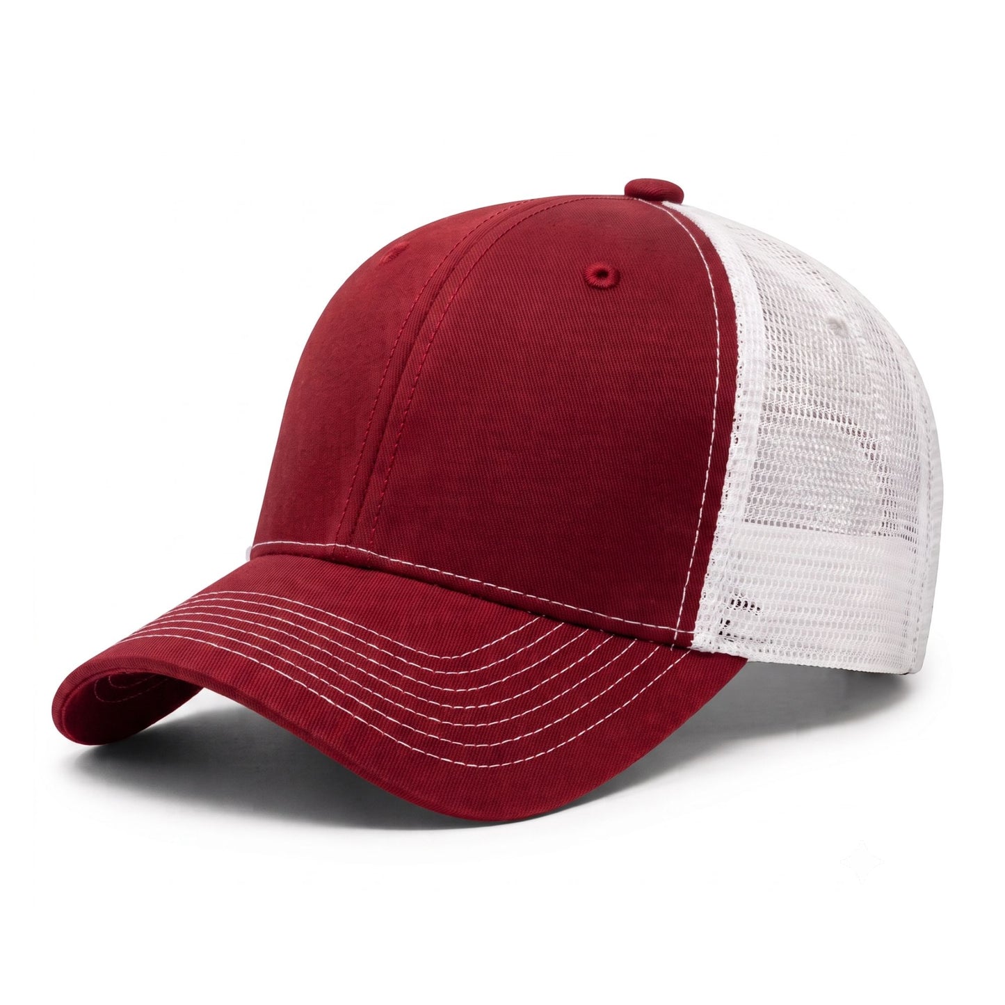 BIG BA516 Trucker Cap - Red/White