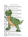 REX TOY STORY WATERCOLOR CUT OUT - C Print USA