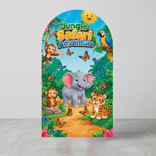 Safari Adventure Arch Backdrop - C Print USA