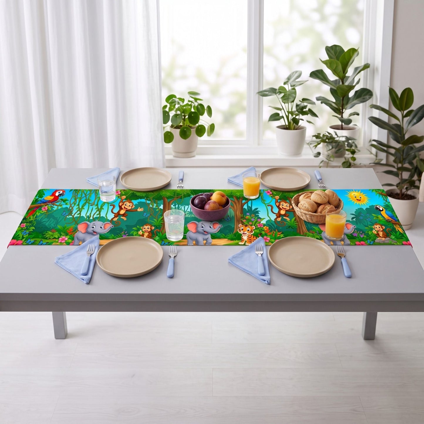 Safari Adventure Event Table Runner - C Print USA