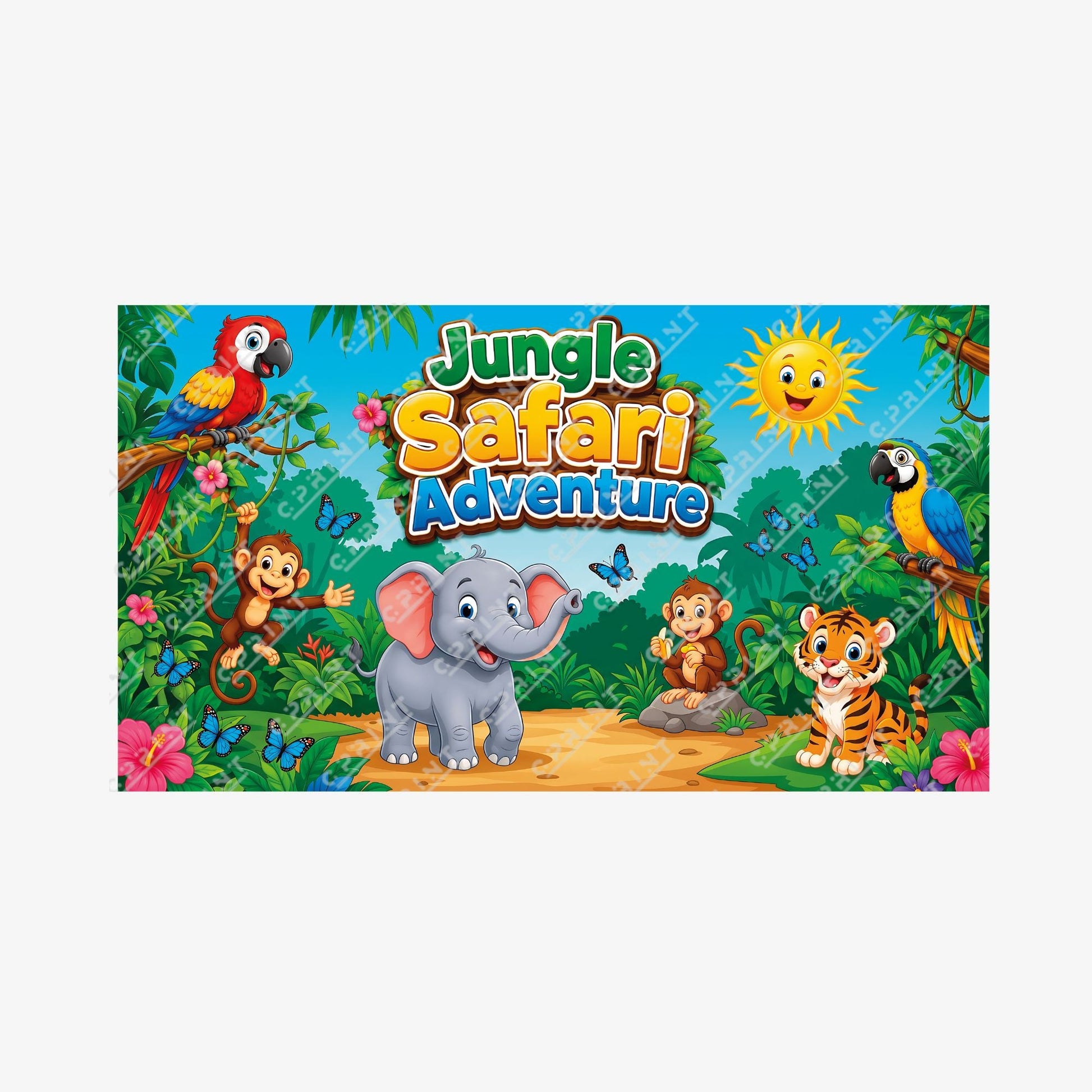 Safari Adventure Party Placemats - C Print USA