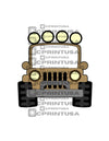 SAFARI JEEP CUT OUT - C Print USA