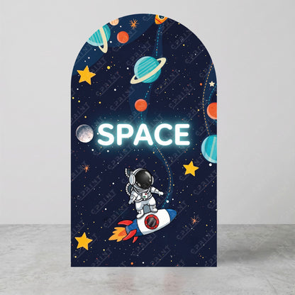 Sapce Adventure Arch Backdrop - C Print USA