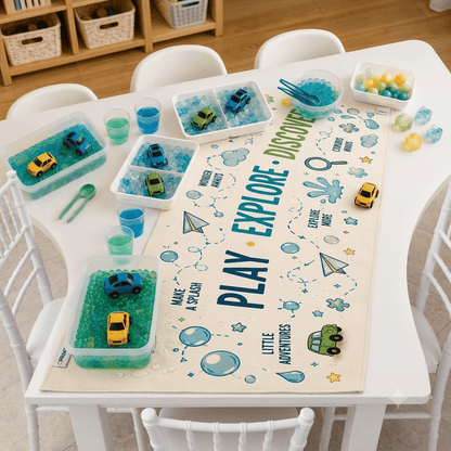 Sensory Activity Table Runner - C Print USA