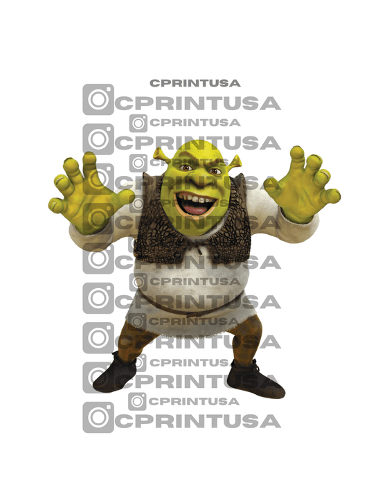 SHREK CUT OUT - C Print USA