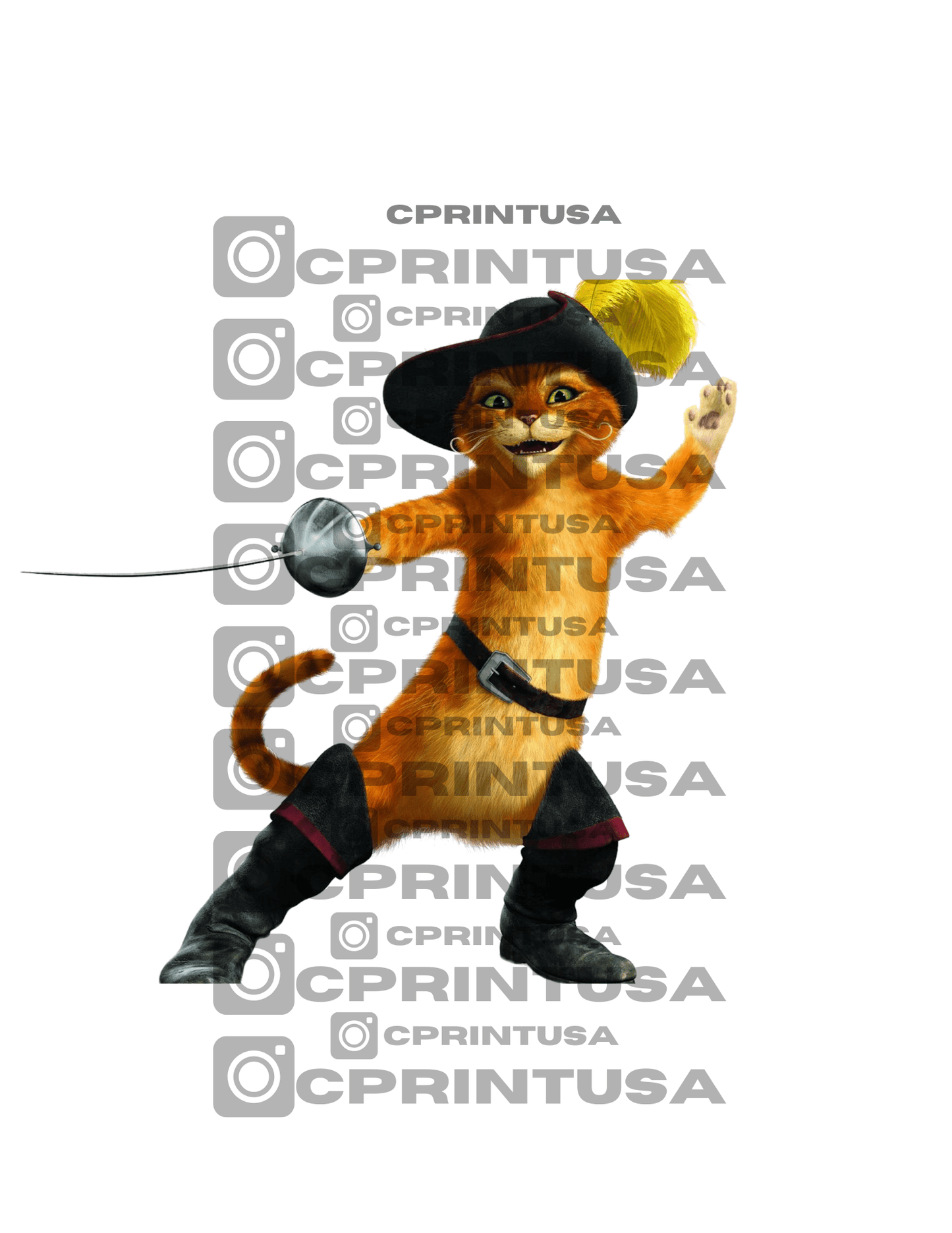SHREK CUT OUT - C Print USA