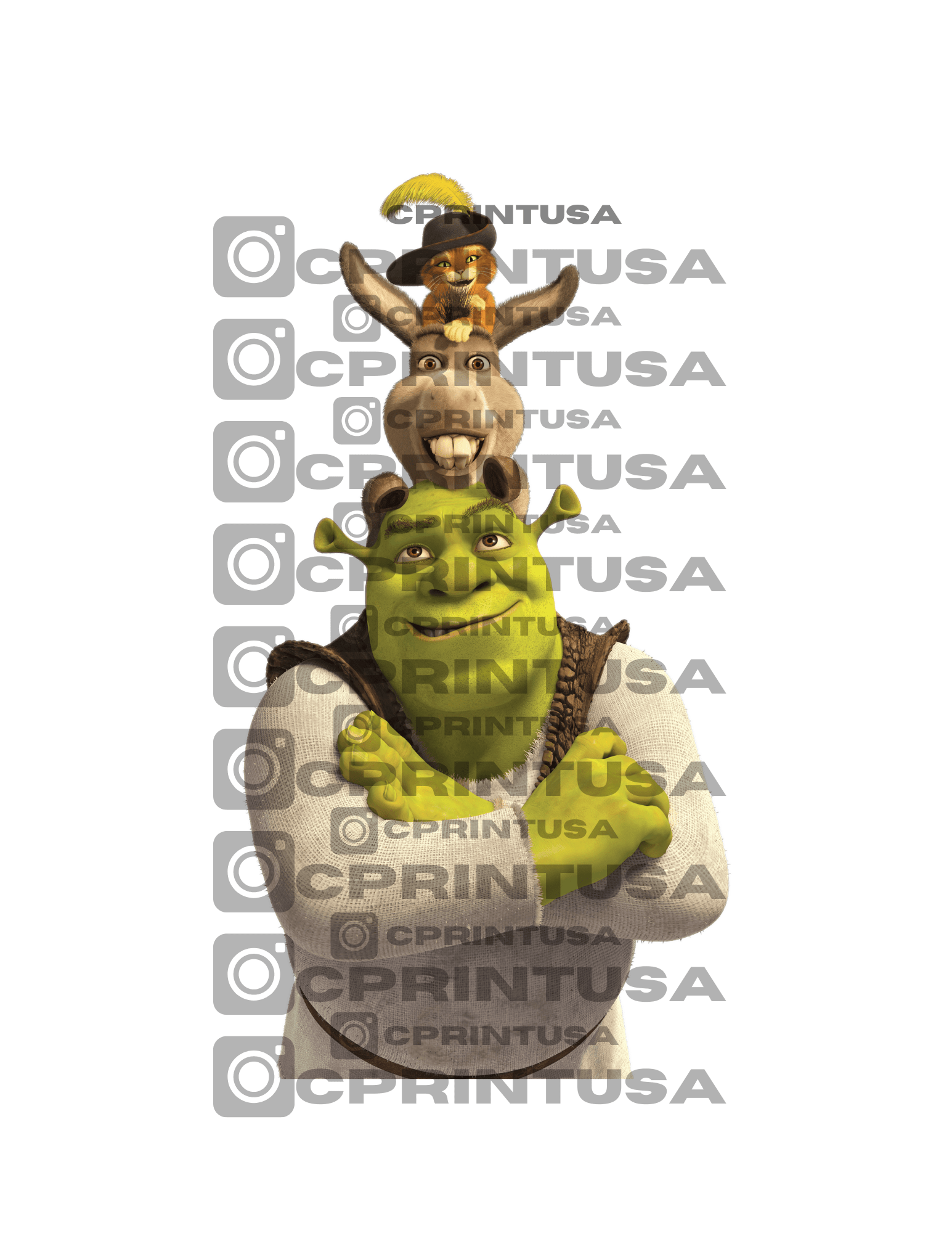 SHREK CUT OUT - C Print USA
