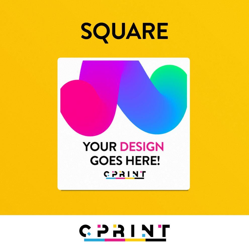 Single Color Sticker Single Sticker by Pack – C Print USA