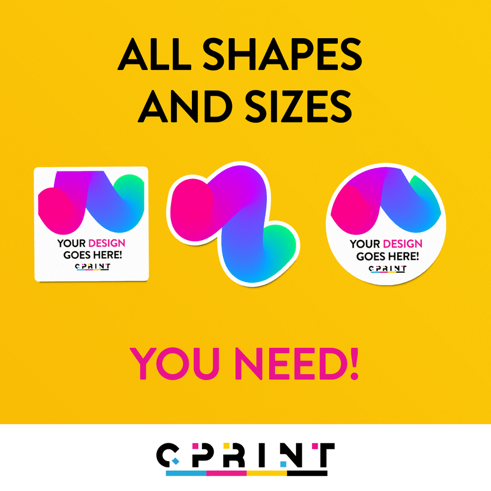 Single Sticker by Pack – C Print USA