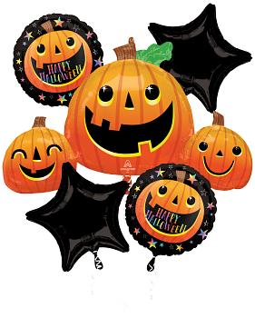 Smiley Halloween Pumpkins 35" - C Print USA