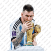Soccer Player Leonel Messi Trophy - C Print USA