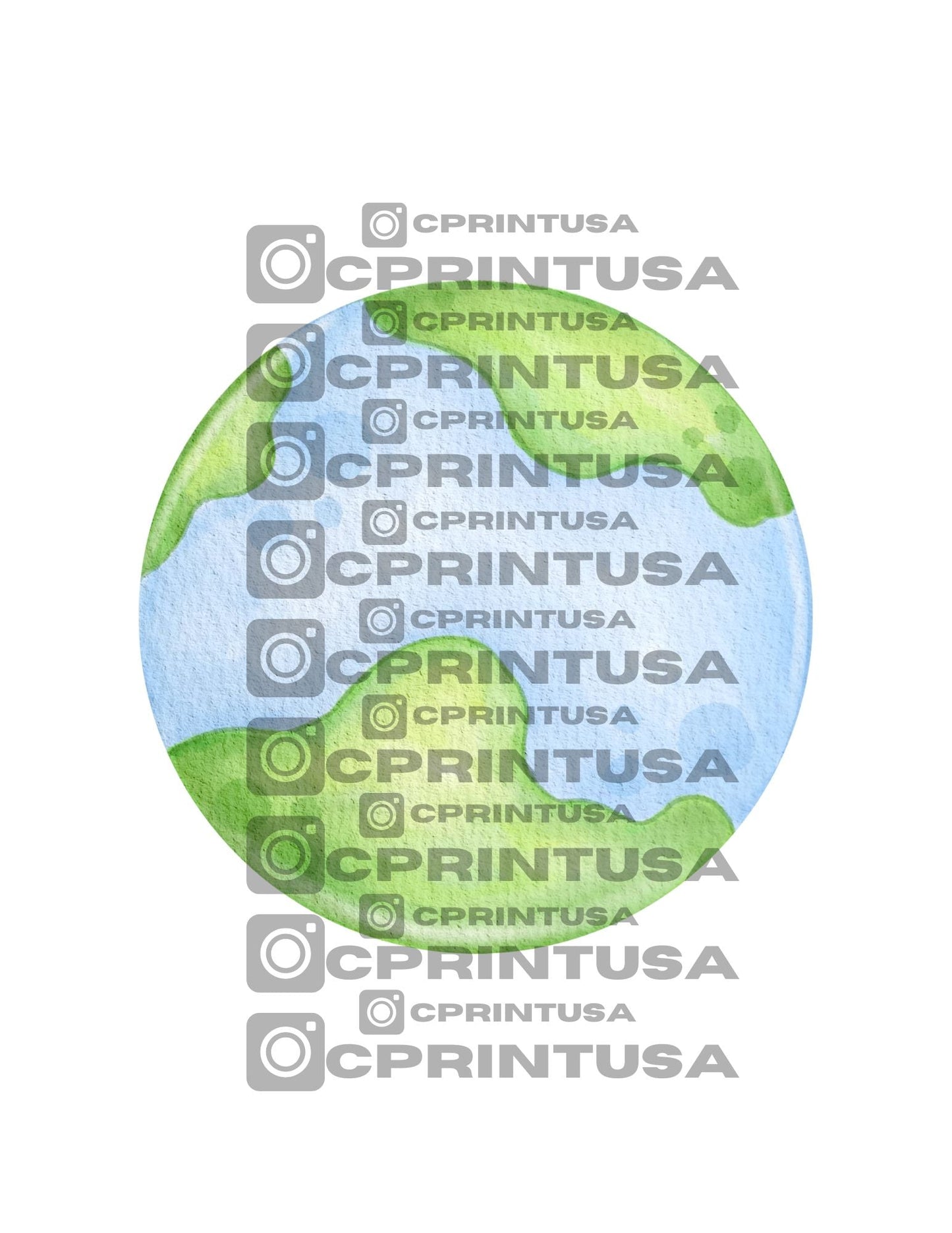 SPACE (WATERCOLOR) CUT OUT - C Print USA