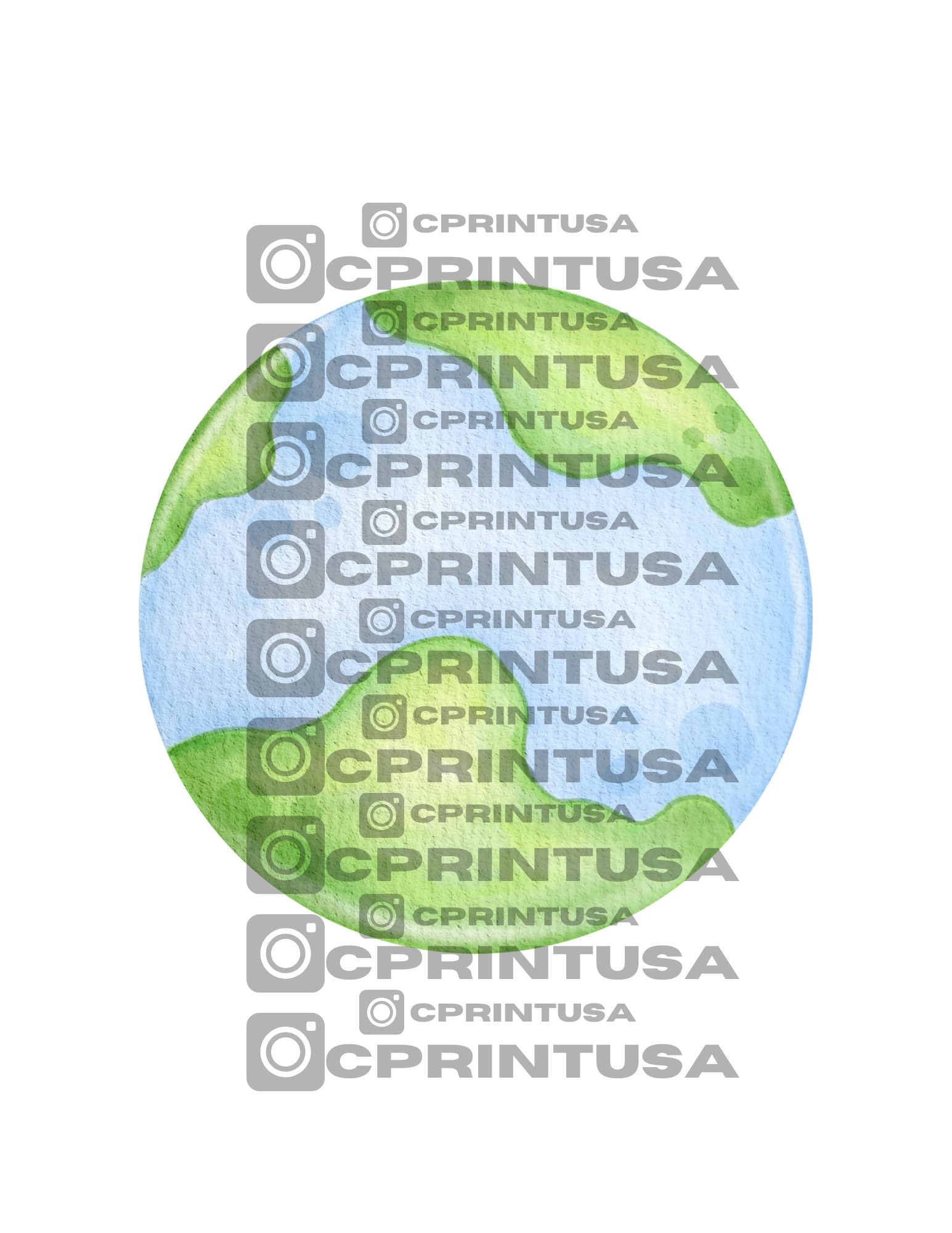SPACE (WATERCOLOR) CUT OUT - C Print USA