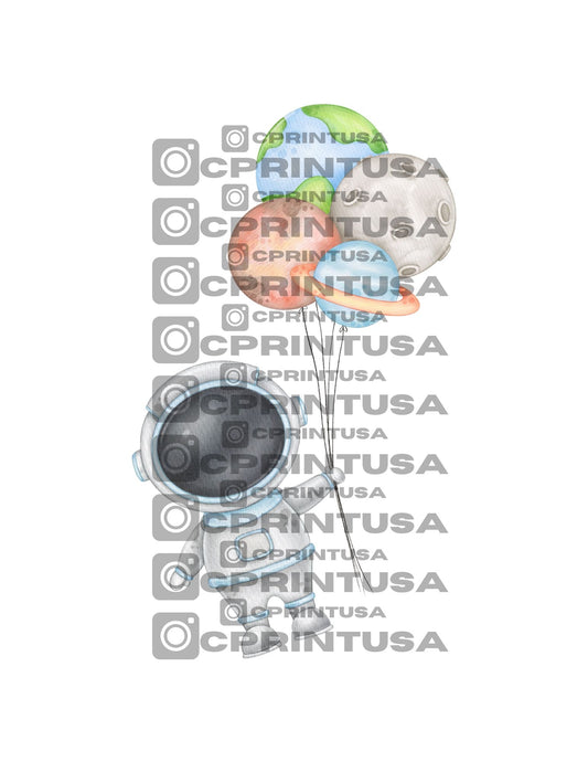 SPACE (WATERCOLOR) CUT OUT - C Print USA
