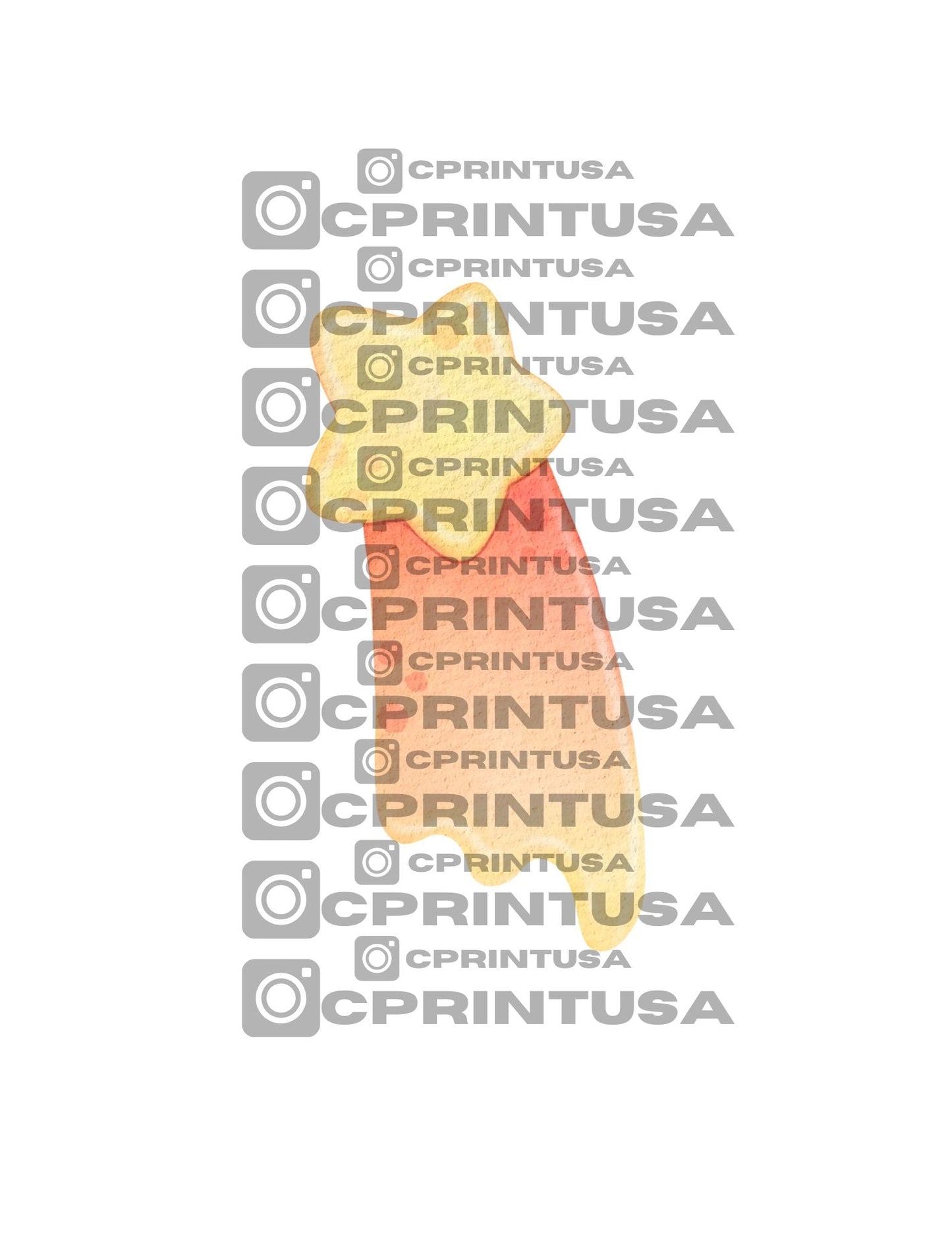 SPACE (WATERCOLOR) CUT OUT - C Print USA