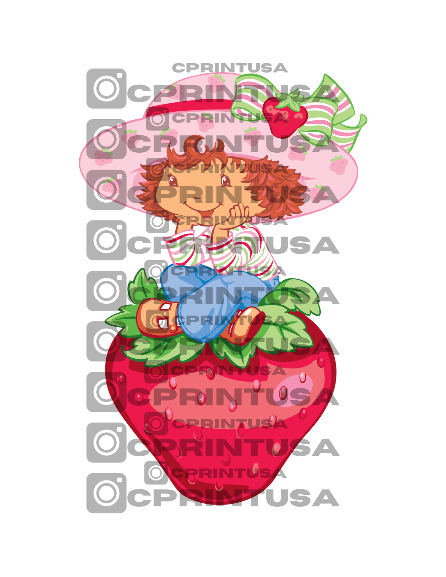 STRAWBERRY SHORTCAKE CUT OUT - C Print USA