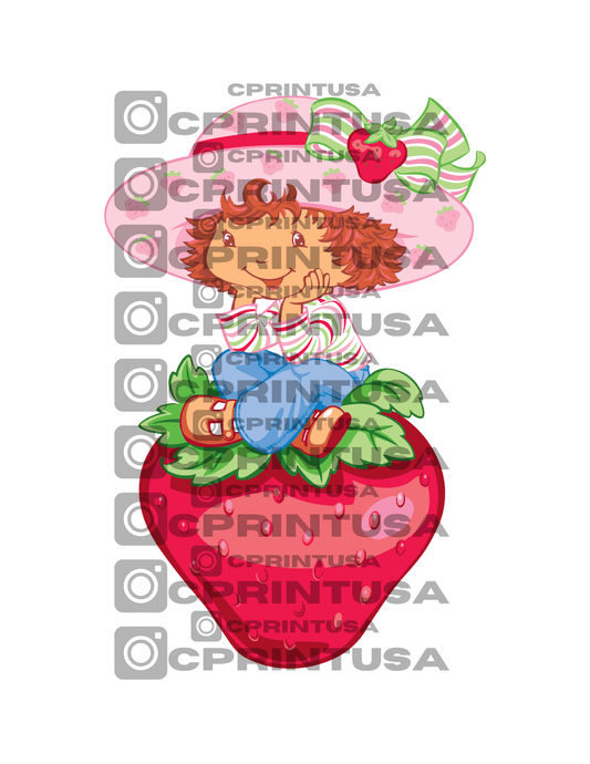 STRAWBERRY SHORTCAKE CUT OUT - C Print USA