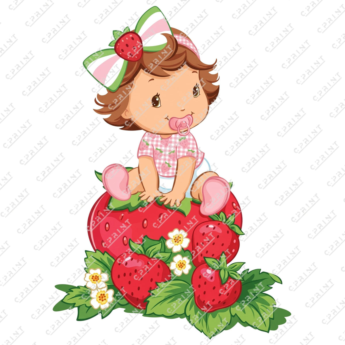 STRAWBERRY SHORTCAKE CUT OUT - C Print USA
