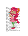 STRAWBERRY SHORTCAKE CUT OUT - C Print USA