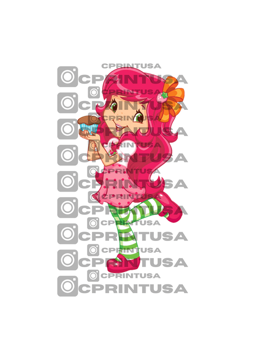 STRAWBERRY SHORTCAKE CUT OUT - C Print USA