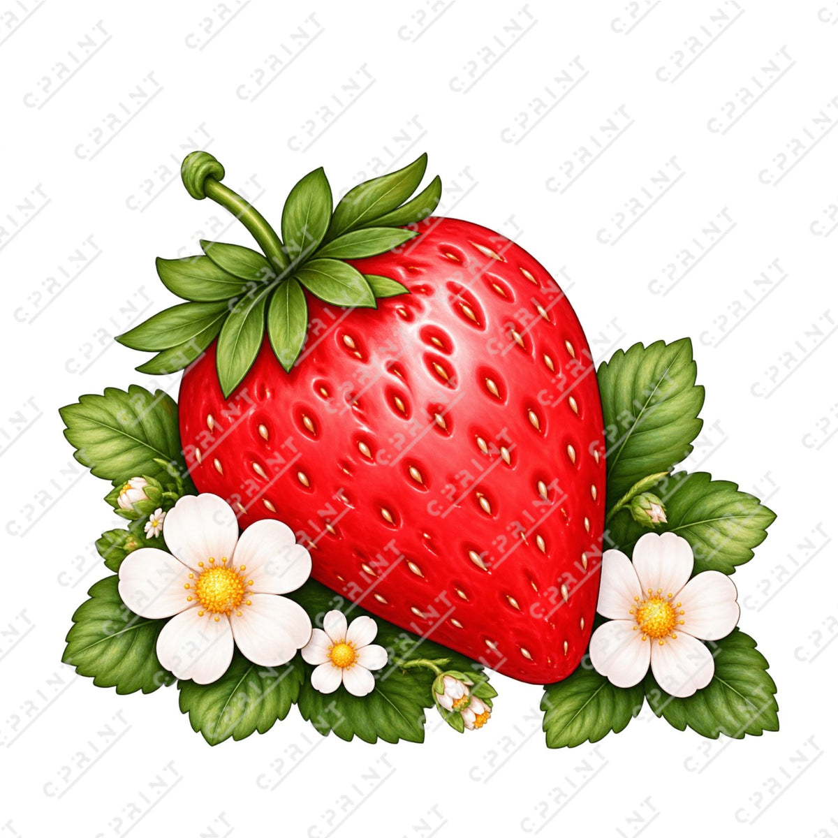STRAWBERRY SHORTCAKE CUT OUT - C Print USA