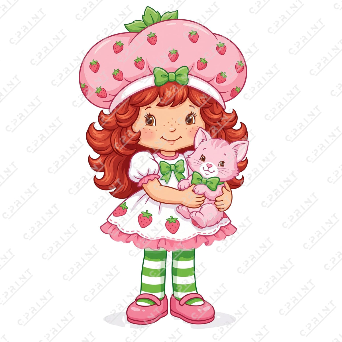 STRAWBERRY SHORTCAKE CUT OUT - C Print USA