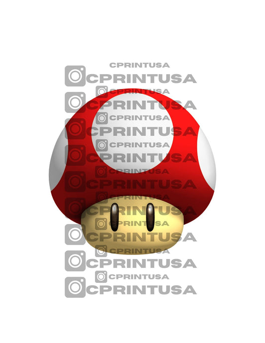 SUPER MARIO CUT OUT - C Print USA