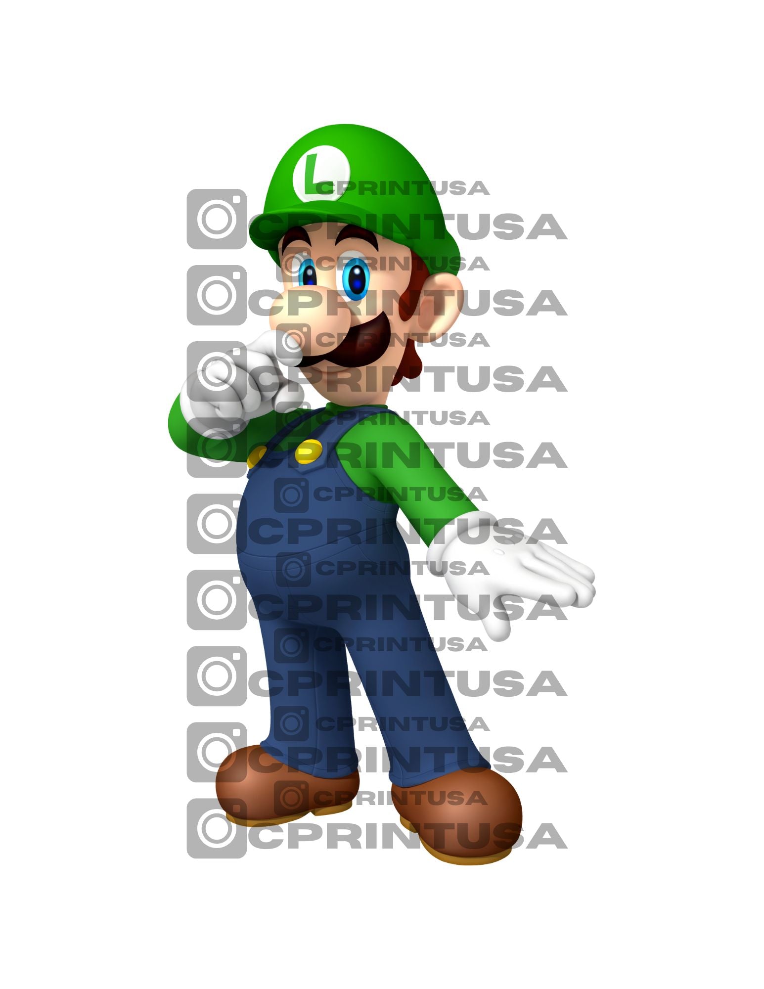SUPER MARIO CUT OUT - C Print USA