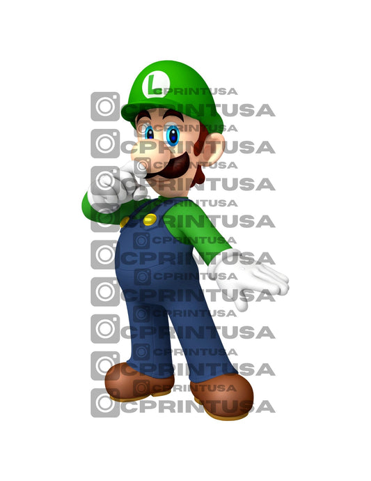 SUPER MARIO CUT OUT - C Print USA