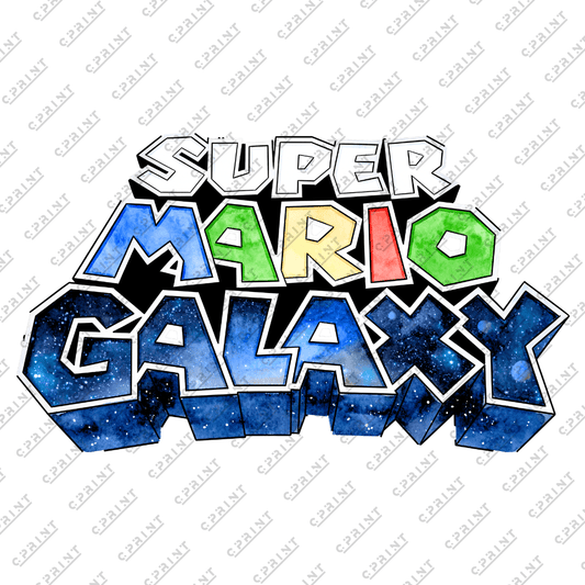 SUPER MARIO GALAXY - C Print USA
