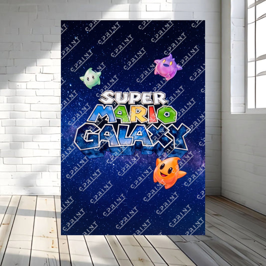 Super Mario Galaxy Backdrop - C Print USA