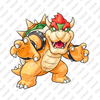SUPER MARIO GALAXY - BOWSER CHARACTER - C Print USA