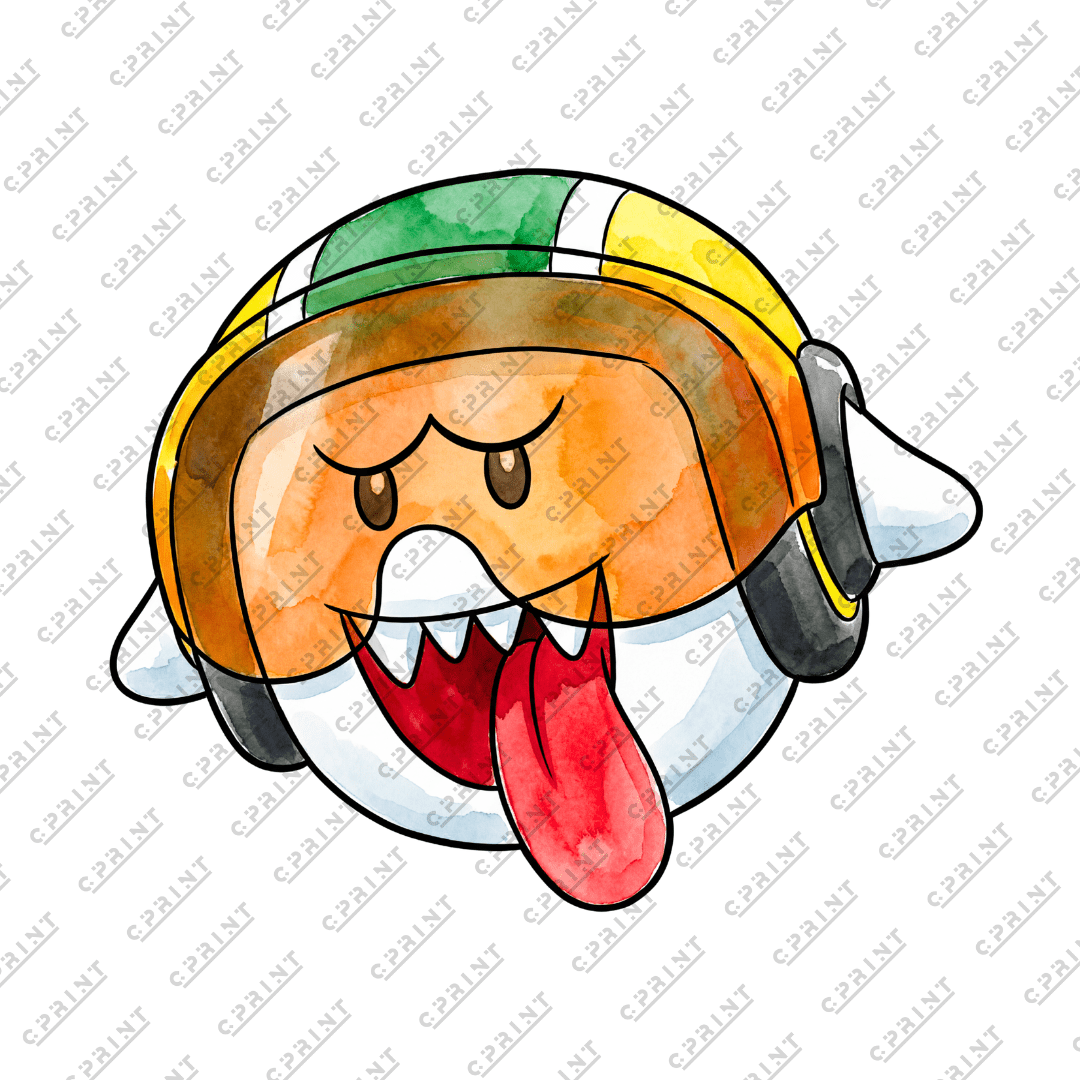 SUPER MARIO GALAXY - GHOST CHARACTER - C Print USA