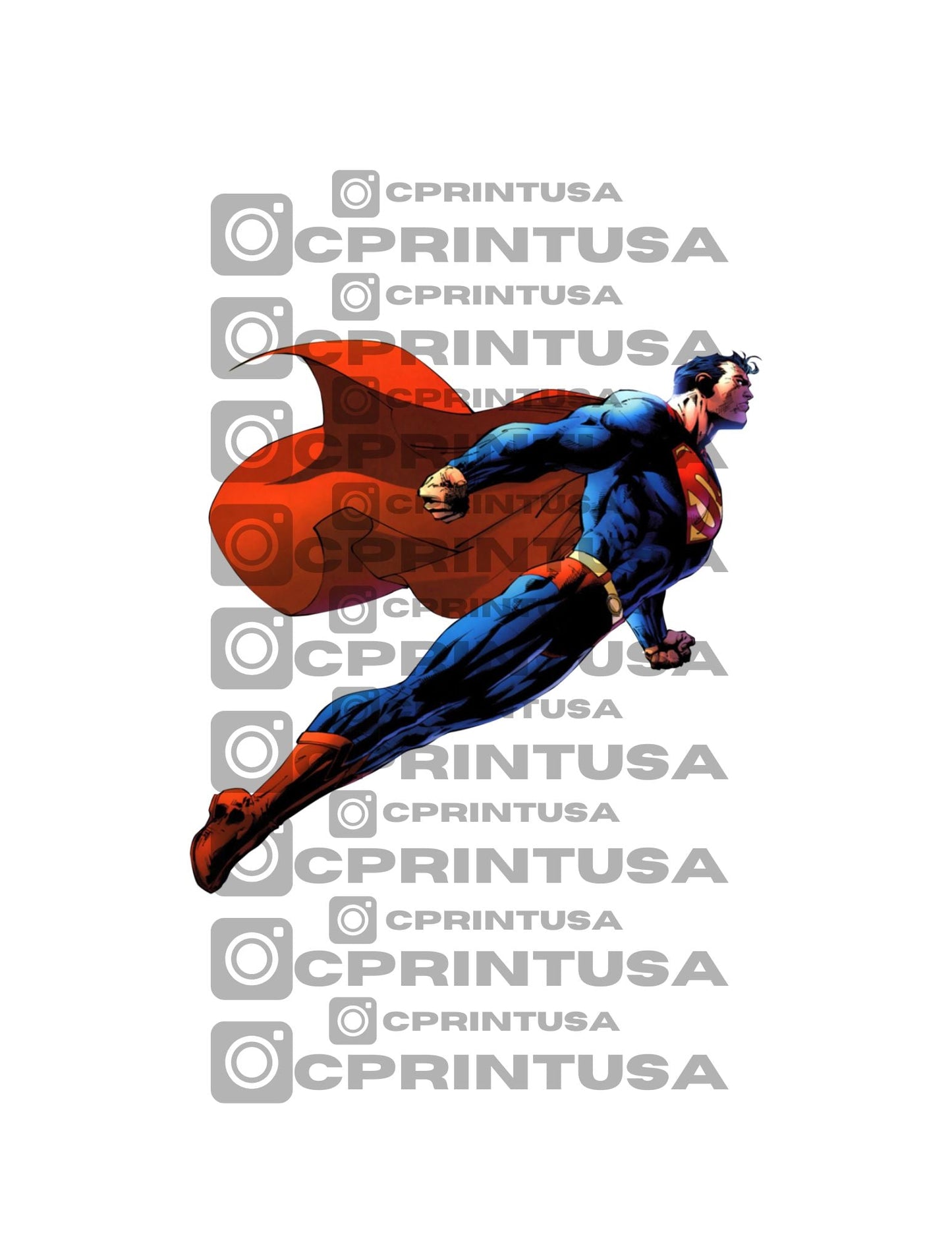 SUPERMAN CUT OUT - C Print USA