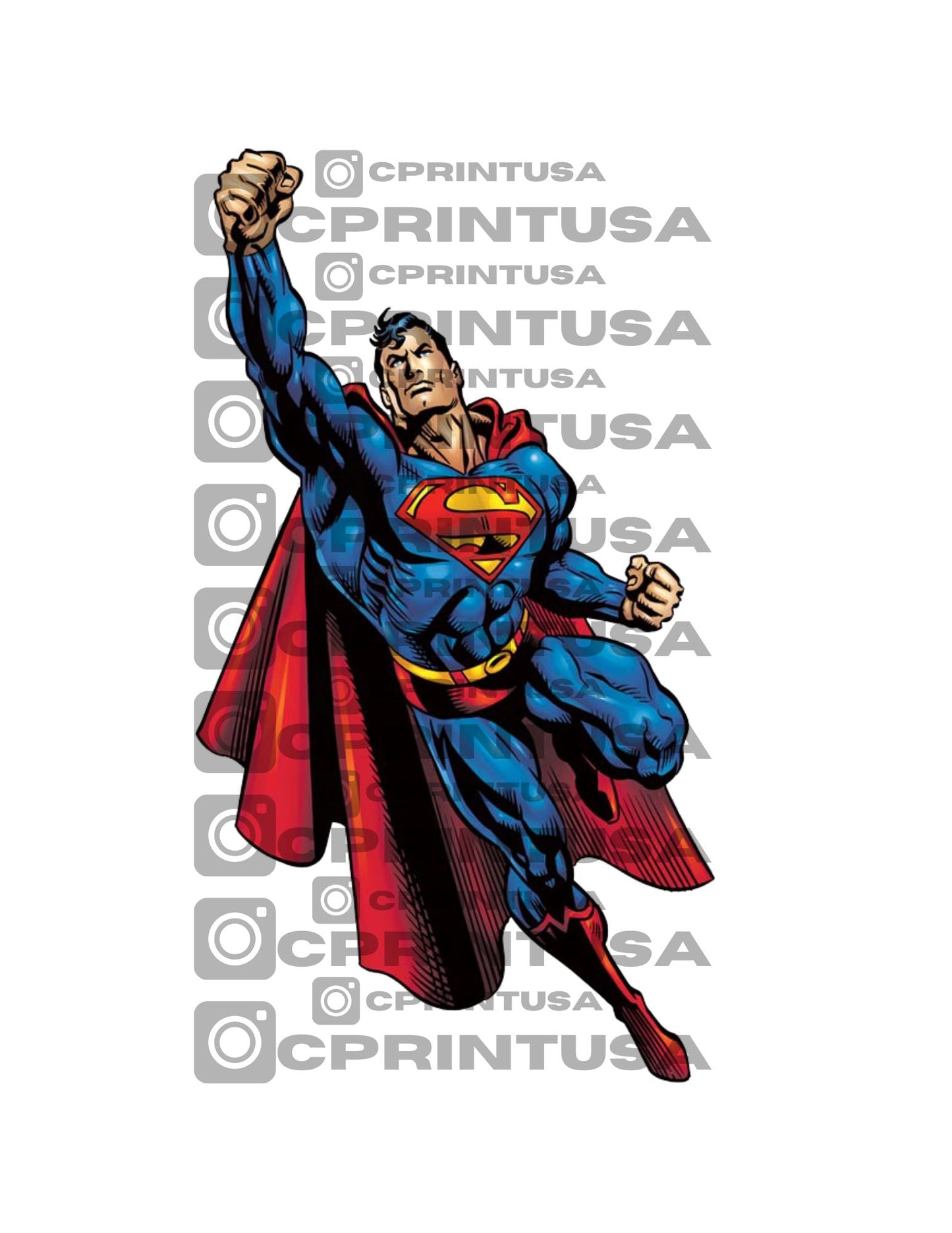 SUPERMAN CUT OUT - C Print USA