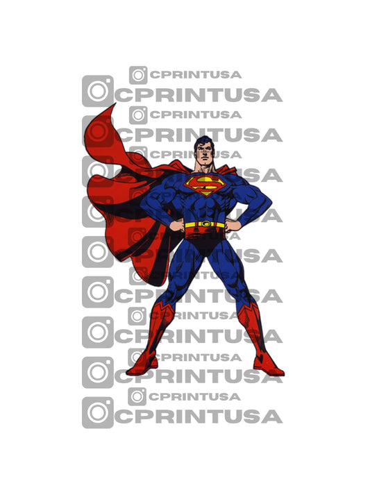 SUPERMAN CUT OUT - C Print USA
