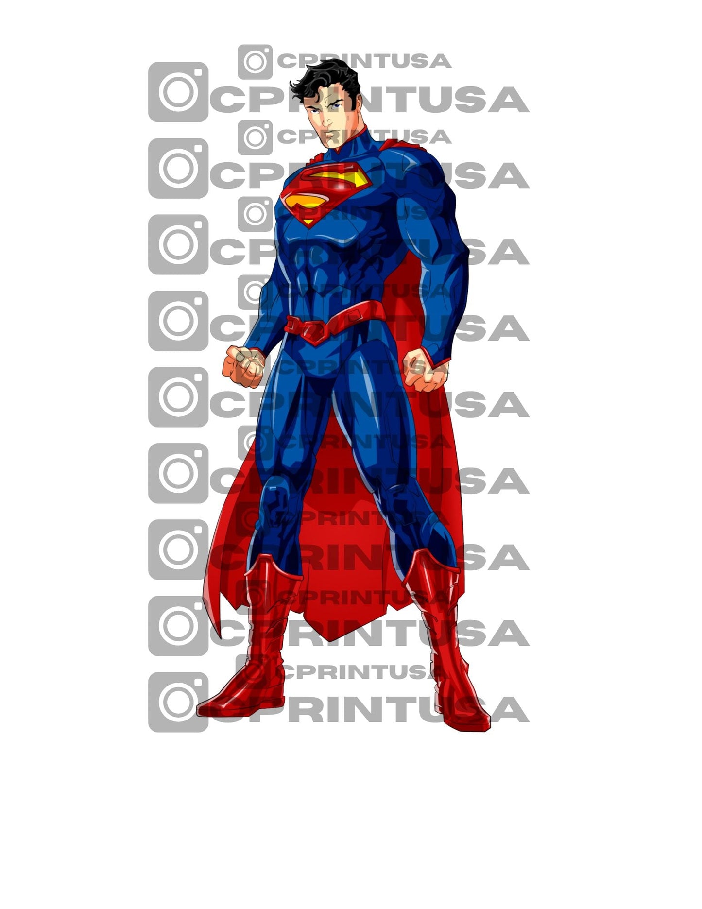 SUPERMAN CUT OUT - C Print USA