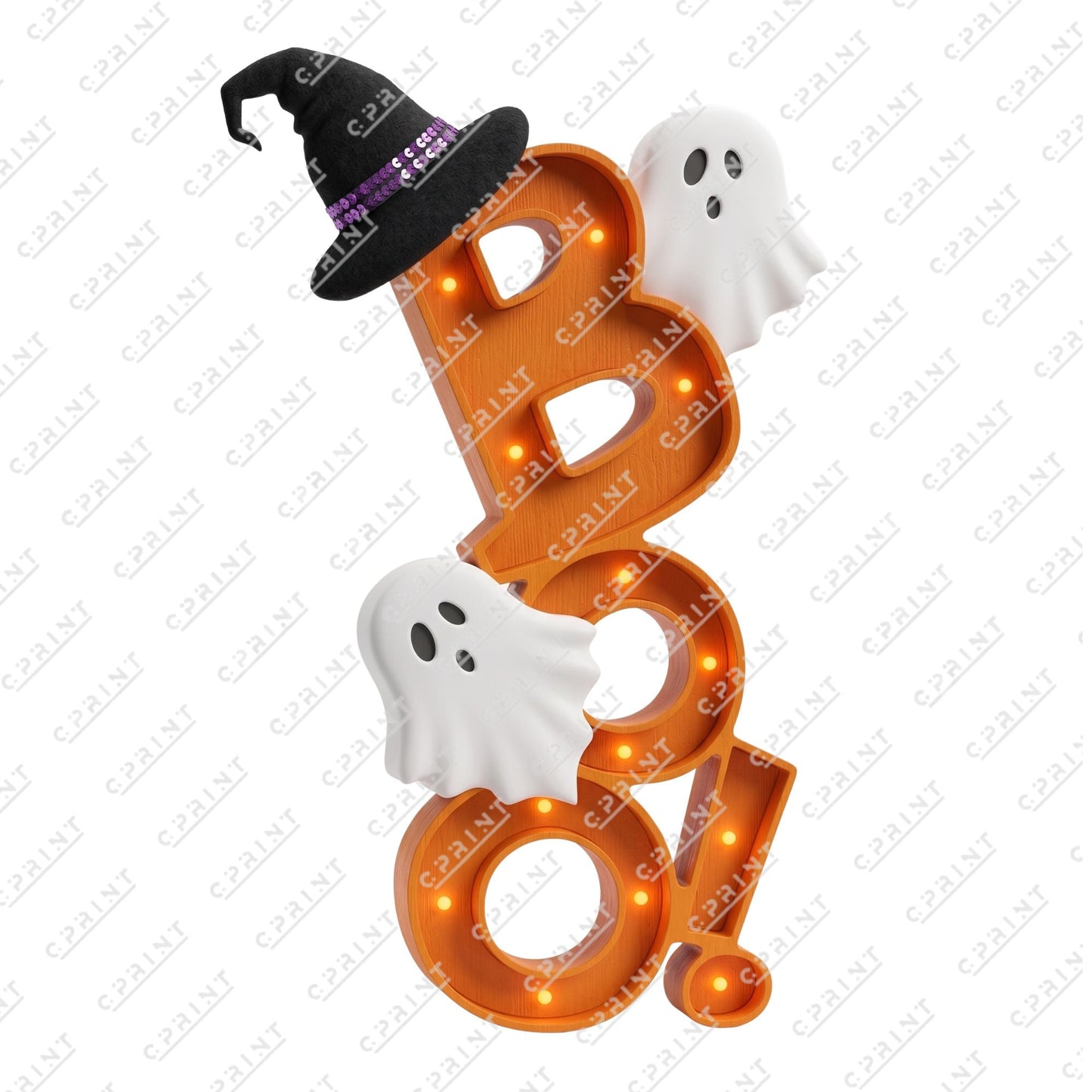The Halloween Studio Cutout - C Print USA