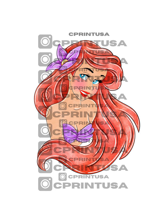 THE LITTLE MERMAID CUT OUT - C Print USA