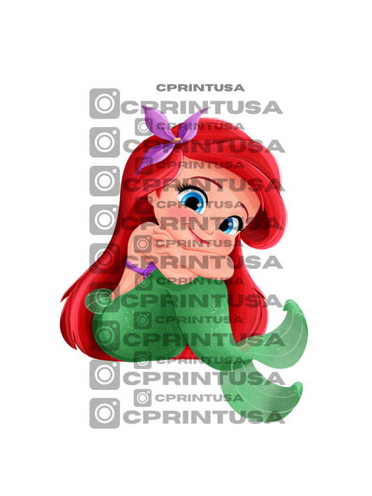 THE LITTLE MERMAID CUT OUT - C Print USA